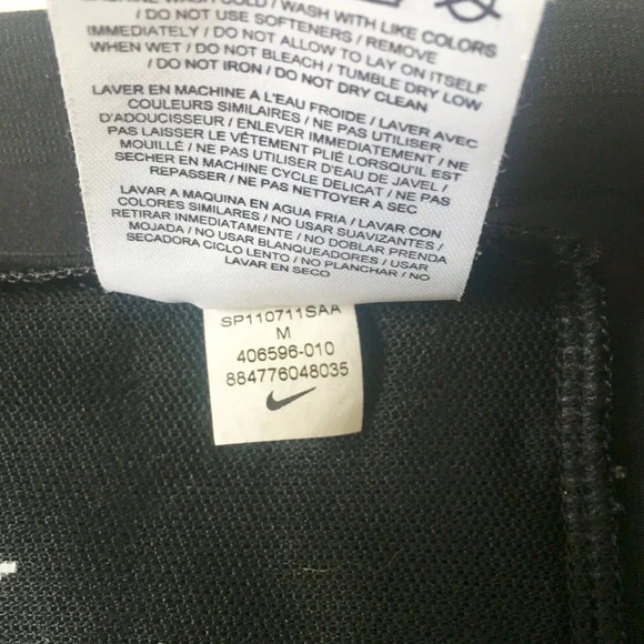 Nike Dri-Fit Black Crop Leggings - Picture 3 of 4